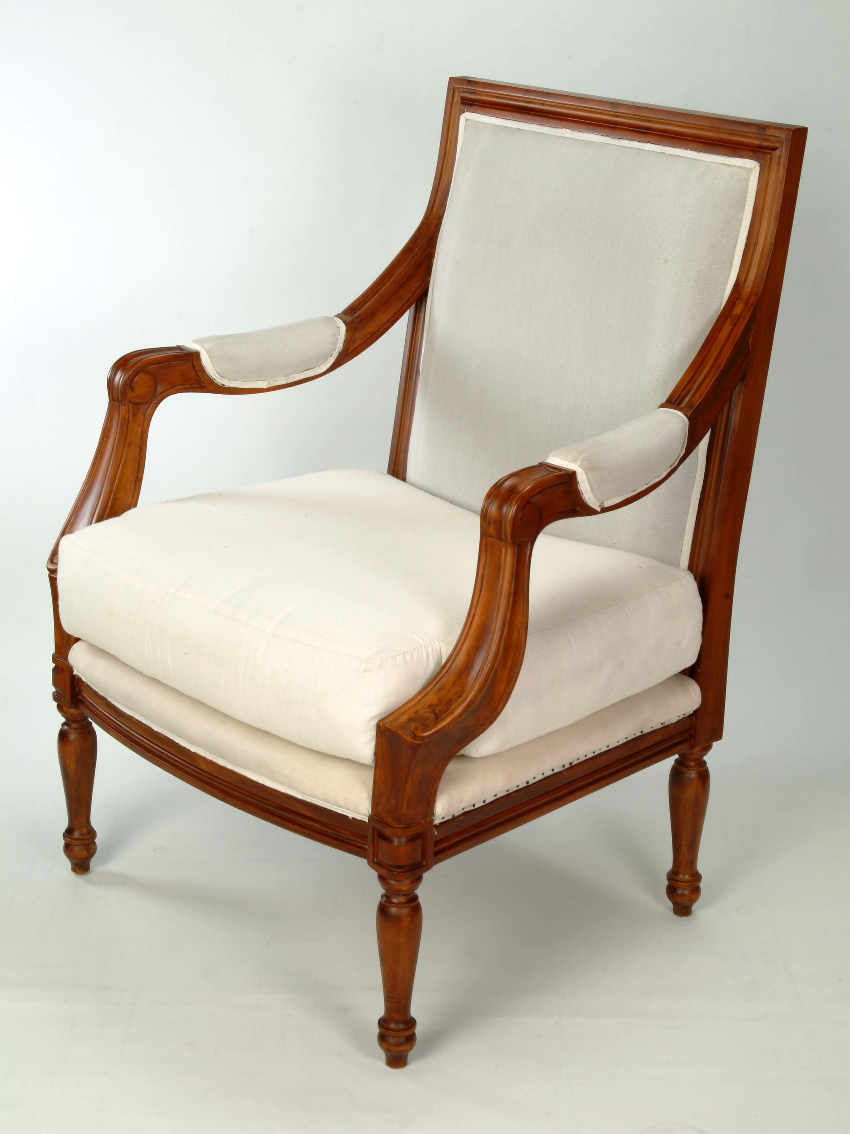Chair White Wood